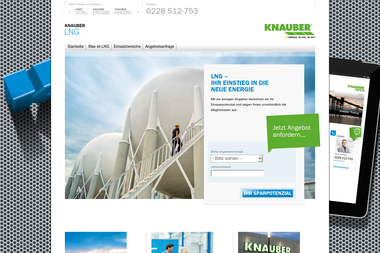 knauber-lng.de - Flüssiggasanbieter Bonn