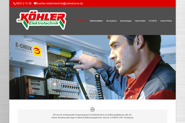 koehler-elektrotechnik.com - Elektriker Würzburg