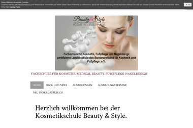 kosmetikschule-beauty-style.de - Kosmetikerin Wegberg