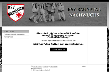 ksv-baunatal-jugendfussball.de - Tauchschule Baunatal