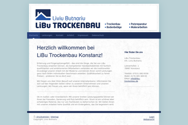 libu-trockenbau.de - Fassadenbau Konstanz