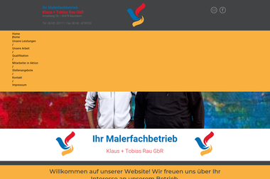 malerfachbetrieb-rau.net - Malerbetrieb Raunheim