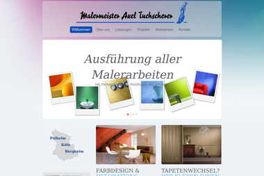 malermeister-tuchscherer.de - Malerbetrieb Pulheim