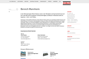 mannheim.zueblin.de - Schweißer Mannheim