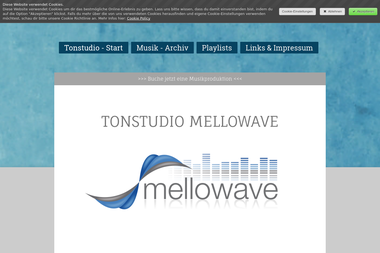 mellowave.de - Tonstudio Waiblingen