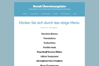 mosaikhagen.wordpress.com - Übersetzer Hagen