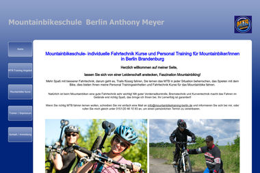 mountainbiketraining-berlin.de - Personal Trainer Oranienburg
