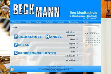musik-beckmann.de - Musikschule Oberhausen