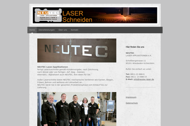 neutec-laser.de - Schweißer Wiesbaden