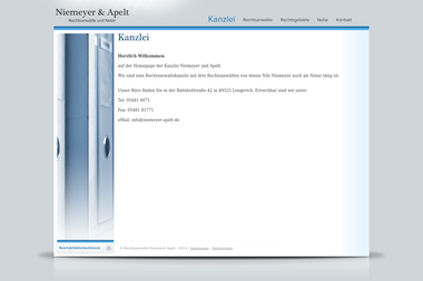 niemeyer-apelt.de - Notar Lengerich