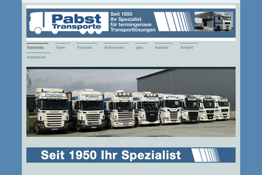 pabst-transporte.com - Umzugsunternehmen Melle