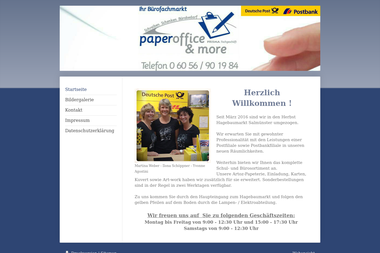 paperoffice-more.de - Geschenkartikel Großhandel Bad Soden-Salmünster