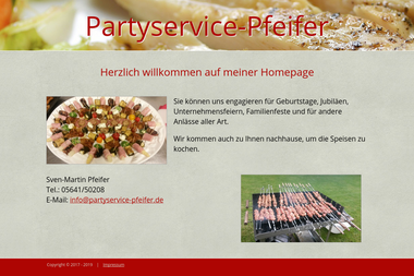 partyservice-pfeifer.de - Catering Services Warburg