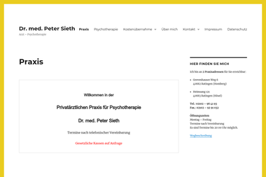 peter-sieth.de - Psychotherapeut Ratingen