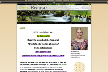 petra-krause.com - Masseur Calw