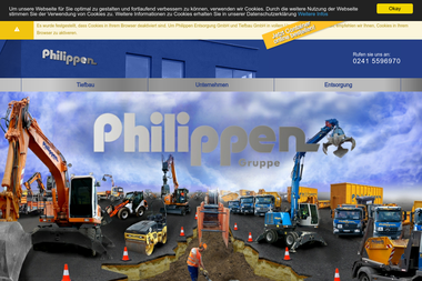 philippen.com - Straßenbauunternehmen Aachen