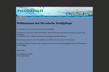 piccobello-textilpflege.de - Kammerjäger Saarbrücken