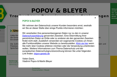 popov-bleyer.de - Renovierung Lüneburg