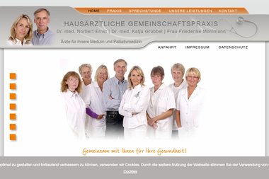 praxis-ernst-gruebbel.de - Dermatologie Bad Oeynhausen