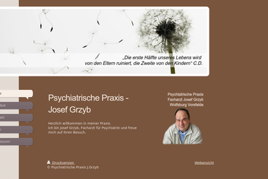 praxis-grzyb.de - Psychotherapeut Wolfsburg