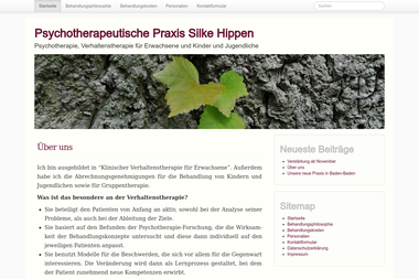 praxis-hippen.de - Psychotherapeut Baden-Baden