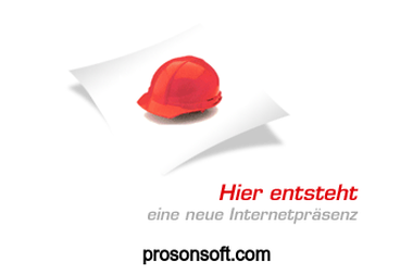 prosonsoft.com - Web Designer Ludwigsfelde