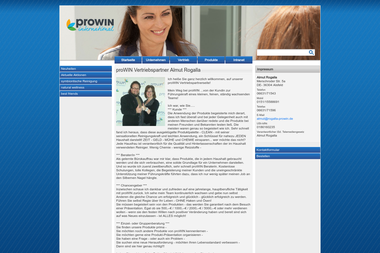 prowin.net/vertrieb/a.rogalla - Unternehmensberatung Alsfeld