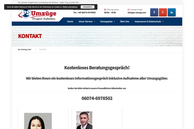 ps-umzug.com/kontakt - Umzugsunternehmen Dietzenbach