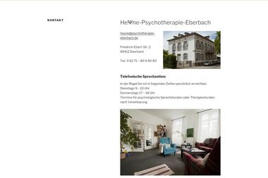 psychotherapie-eberbach.de - Psychotherapeut Eberbach