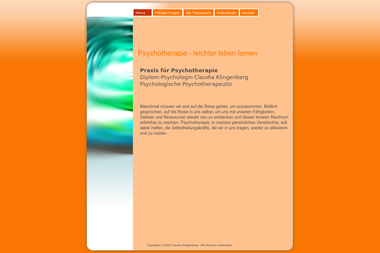 psychotherapie-klingenberg.de - Psychotherapeut Markkleeberg