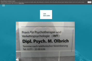 psychotherapie-olbrich-olpe.jimdo.com - Psychotherapeut Siegen