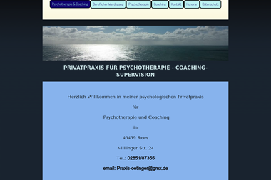 psychotherapie-praxis-oetinger.de - Psychotherapeut Rees