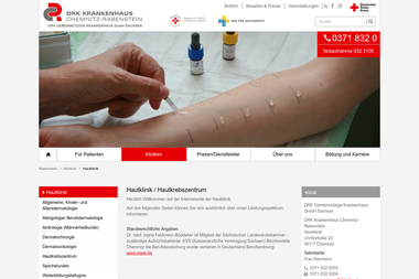 rab.drk-khs.de/kliniken/hautklinik - Dermatologie Chemnitz