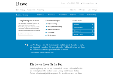 rawe-gmbh.com - Wasserinstallateur Recklinghausen