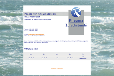 rheuma-sprechstunde.de - Dermatologie Ribnitz-Damgarten