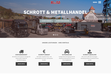 rm-schrotthandel.de - Containerverleih Sondershausen