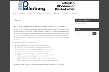rolladen-pollerberg.de - Markisen, Jalousien Oberhausen