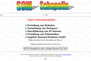 schepella.de - Web Designer Schmalkalden
