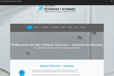 schervier-schwarz.de - Notar München