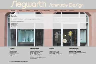 schmuckdesign-siegwarth.de - Juwelier Ettlingen
