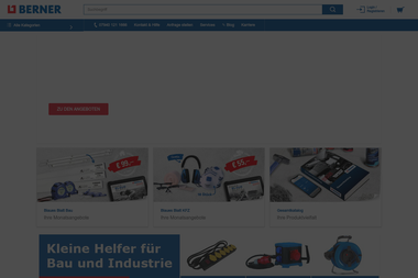 shop.berner.eu/de-de - Baustoffe Künzelsau