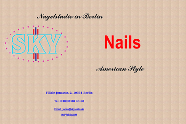 sky-nails.de - Nagelstudio Berlin