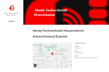 sos-handy-fachwerkstatt.webnode.com/kontakt - Handyservice Heusenstamm