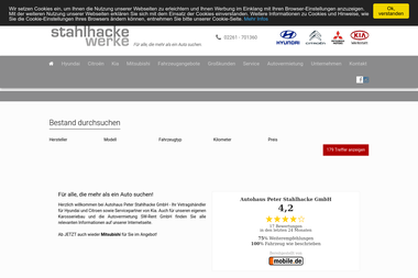 stahlhackewerke.de - Autoverleih Gummersbach