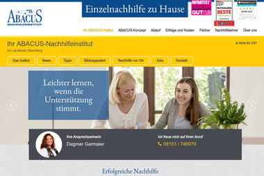 starnberg.abacus-nachhilfe.de/index.php - Nachhilfelehrer Fürstenfeldbruck