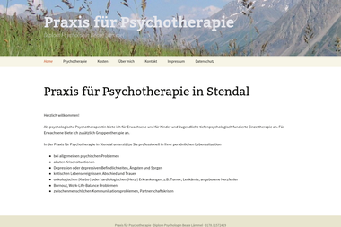 stendal-psychotherapie.de - Psychotherapeut Stendal