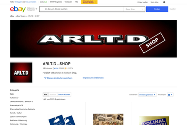 stores.ebay.de/arlt-d-Shop - Online Marketing Manager Springe