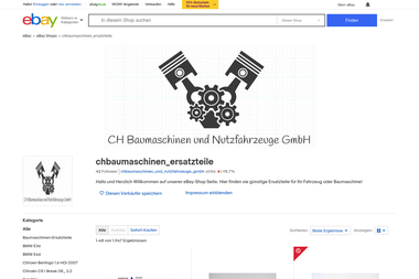 stores.ebay.de/chbaumaschinen-ersatzteile - Baumaschinenverleih Gotha