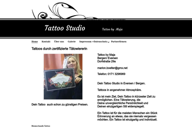 tattoo-by-maja.vpweb.de - Tätowierer Bergen