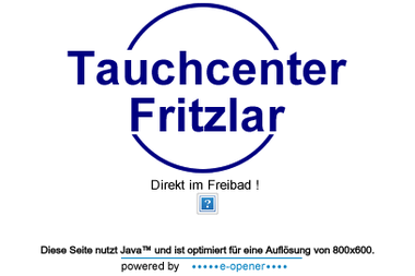 tauchcenter-fritzlar.de - Tauchschule Fritzlar